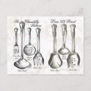 Carte Postale Collection Silverware