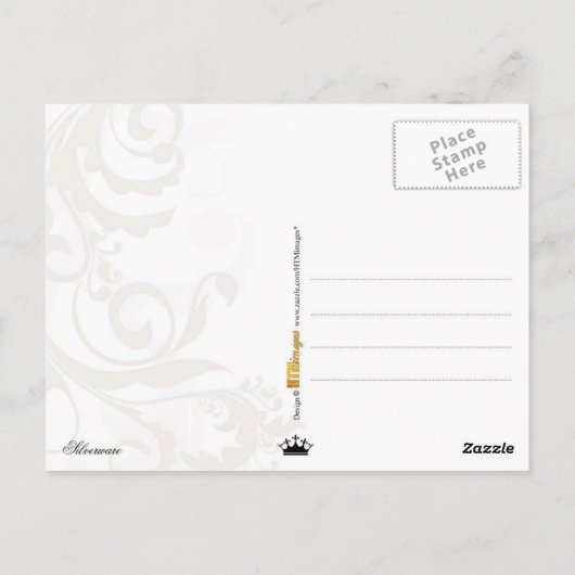 Carte Postale Collection Silverware (Dos)