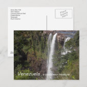 Carte Postale Collection : Venezuela, un trésor des Caraïbes (Devant / Derrière)