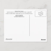 Carte Postale Collection "Welcome Aboard" (Dos)