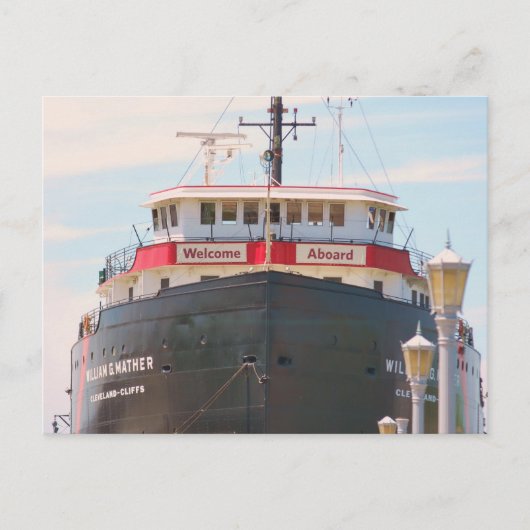 Carte Postale Collection "Welcome Aboard" (Devant)