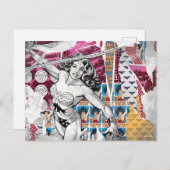 Carte Postale Collection Wonder Woman 5 (Devant / Derrière)