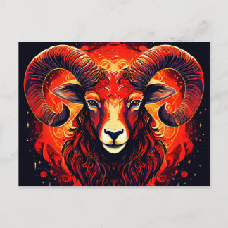 Carte Postale Collection Zodiac Aries