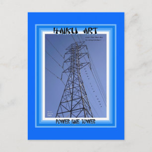 Carte postale collective Power Line Tower Haiku Ar