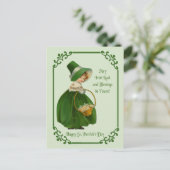 Carte postale Colleen irlandais (Debout devant)