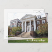 Carte Postale Collège Gettysburg (Devant / Derrière)
