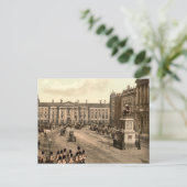 Carte Postale College Green, Dublin (Debout devant)