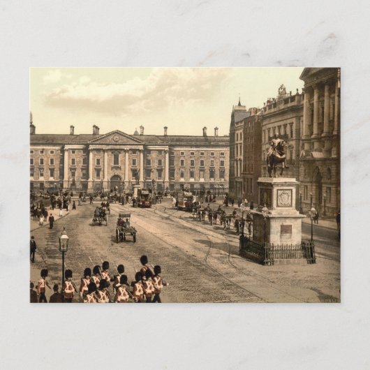 Carte Postale College Green, Dublin (Devant)