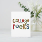 Carte Postale College Rocks (Debout devant)
