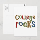 Carte Postale College Rocks (Devant / Derrière)