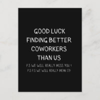 Collègue quittant Coworker Quitter Funny New Job