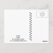 Carte postale "Collie" (Dos)