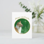 Carte Postale Collie Paix sur Terre (Debout devant)