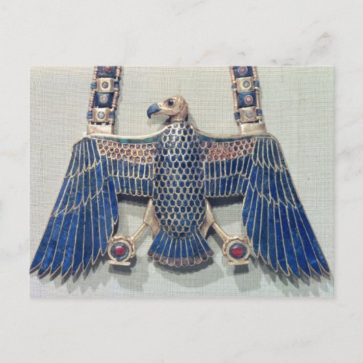 Carte Postale Collier avec pendentif vautour (Devant)