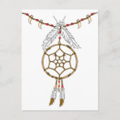 Carte Postale Collier Dream Catcher (Devant)