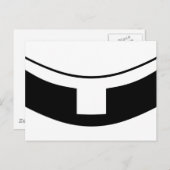 Carte Postale Collier du prêtre catholique (Devant / Derrière)