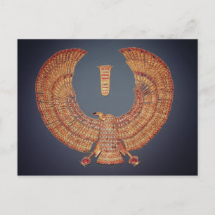 Carte Postale Collier sous forme de déesse vautours
