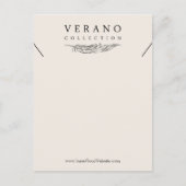 Carte Postale Collier Verano XL vertical (Devant)