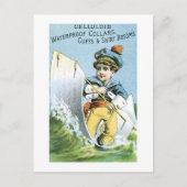 Carte Postale Colliers étanches celluloïdes (Devant)