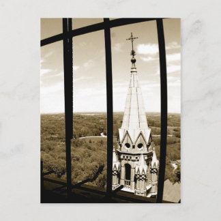 Carte Postale Colline Sainte au sommet de la tour