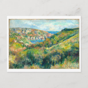 Carte Postale Collines autour de la baie de Moulin Huet, Guernse