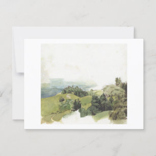 Carte Postale Collines californiennes brumeuses