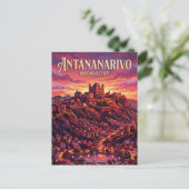 Carte Postale Collines d'Antananarivo Madagascar (Debout devant)