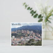 Carte Postale collines de Medellín (Debout devant)