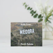 Carte Postale Collines de Medora (Debout devant)