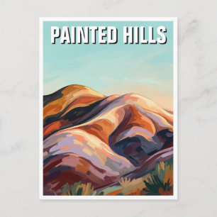 Carte Postale Collines Peintes
