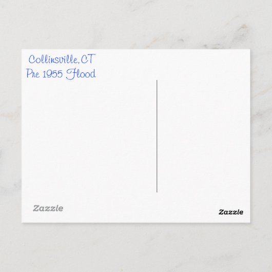 Carte postale Collinsville (Dos)