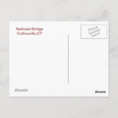 Carte postale Collinsville (Dos)