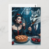 Carte Postale Collision de Dark Fantasy (Devant / Derrière)