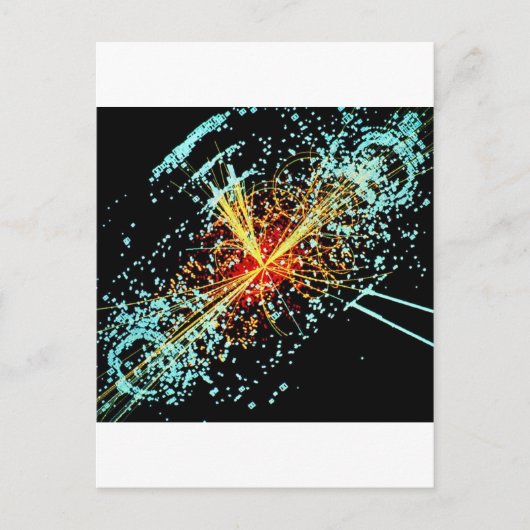 Carte Postale Collision LHC (Devant)