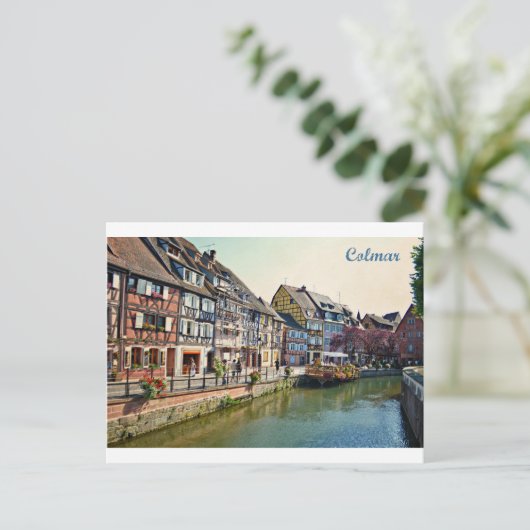 Carte Postale Colmar (Debout devant)