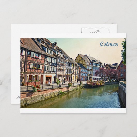 Carte Postale Colmar (Devant / Derrière)