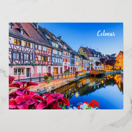 carte postale "Colmar" France (Recto)