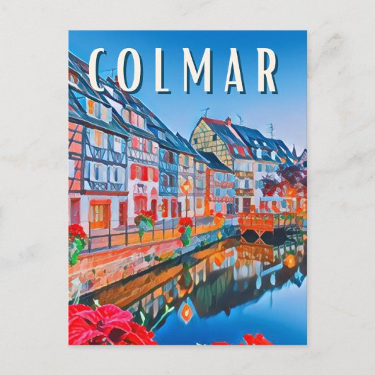 Carte Postale Colmar Photo Vintage  (Devant)