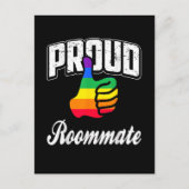 Carte Postale Colocataire Gay Pride (Devant)