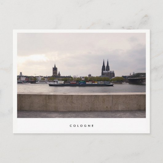 Carte Postale Cologne (Devant)