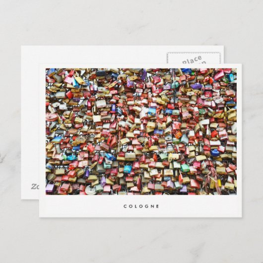 Carte Postale Cologne (Devant / Derrière)