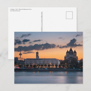 Carte Postale Cologne Allemagne