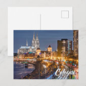 Carte Postale Cologne, Allemagne (Devant / Derrière)