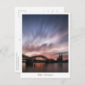Carte Postale Cologne Allemagne (Devant / Derrière)