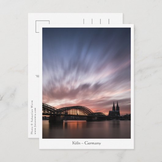 Carte Postale Cologne Allemagne (Devant / Derrière)