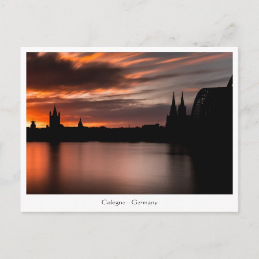 Carte postale Cologne Allemagne (Devant)