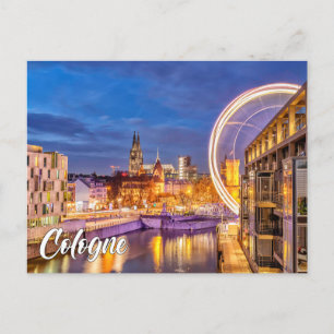Carte Postale Cologne, Allemagne