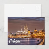 Carte Postale Cologne, Allemagne (Devant / Derrière)