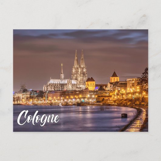Carte Postale Cologne, Allemagne (Devant)