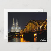 Carte Postale Cologne, Allemagne (Devant / Derrière)